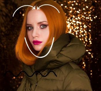 Лицо сердцевидной формы