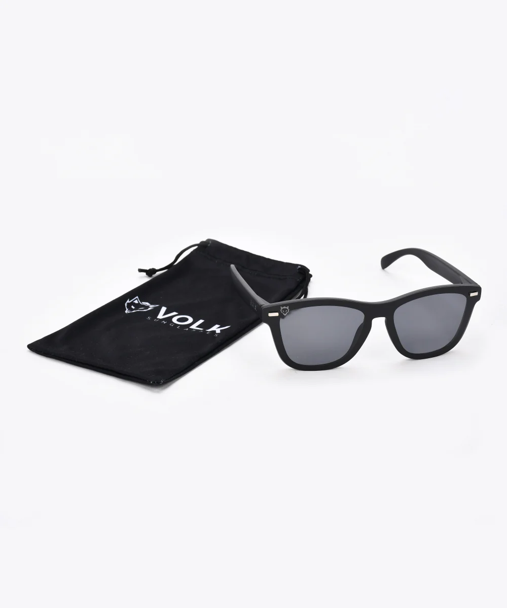 VOLK SIBERIA BLACK, поляризационные солнцезащитные очки, комплектация и упаковка