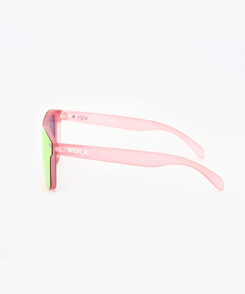 VOLK SIBERIA PINK, поляризационные солнцезащитные очки, деталь линзы и оправы